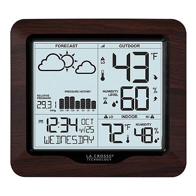 La Crosse Technology Digital Wireless Weather Station with Pressure History