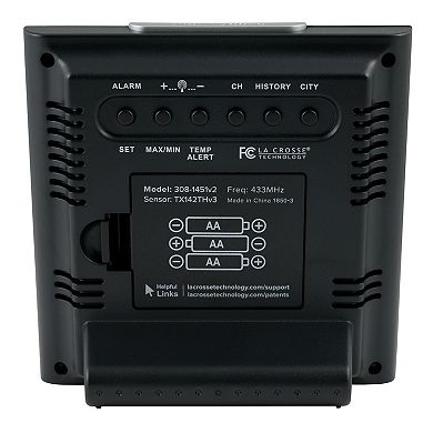 La Crosse Technology Digital Wireless Forecast with Fisherman Icon