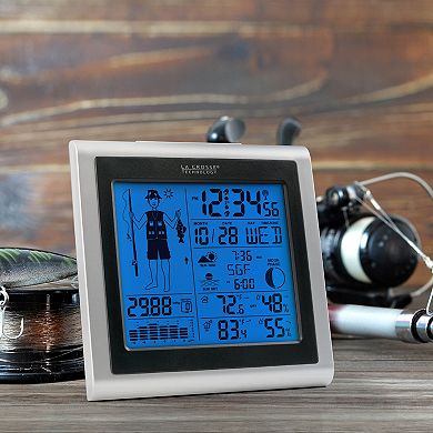 La Crosse Technology Digital Wireless Forecast with Fisherman Icon
