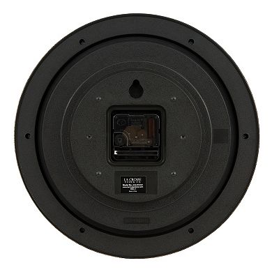 La Crosse Technology 12-Inch Evelyn Silent Sweeping Analog Quartz Wall Clock