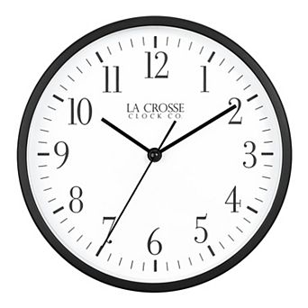 La Crosse Technology Silent Sweeping Analog Quartz Wall/Table Clock
