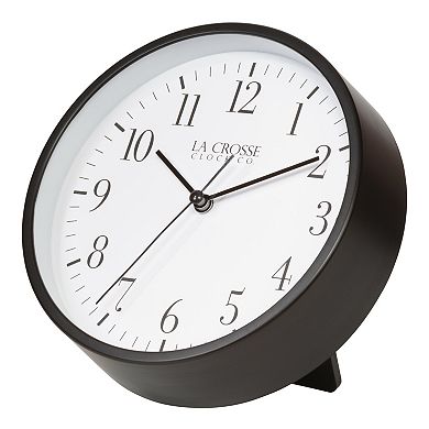 La Crosse Technology Silent Sweeping Analog Quartz Wall/Table Clock