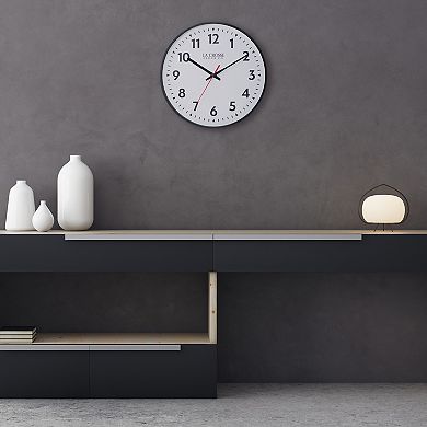 La Crosse Technology 19-Inch Commercial Silent Sweeping Analog Quartz Wall Clock