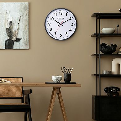 La Crosse Technology 16-Inch Commercial Silent Sweeping Analog Wall Clock