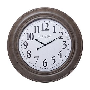 La Crosse Technology 36-Inch Mattison Analog Quartz Wall Clock