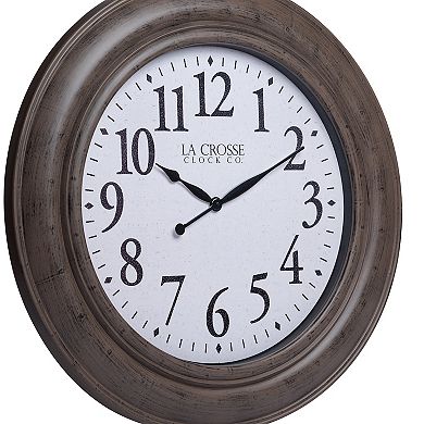 La Crosse Technology 36-Inch Mattison Analog Quartz Wall Clock