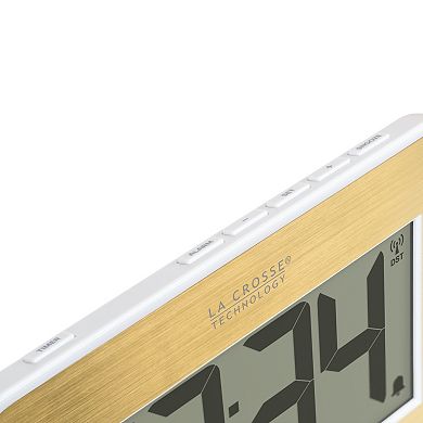 La Crosse Technology Digital Atomic Clock with Indoor & Outdoor Temperature