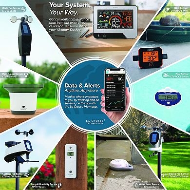 La Crosse Technology Wi-Fi Wind & Weather Center with Remote Monitoring