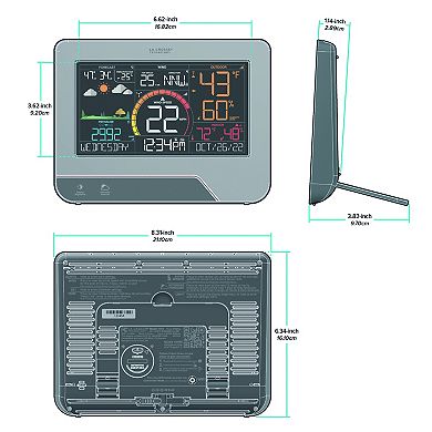 La Crosse Technology Wi-Fi Wind & Weather Center with Remote Monitoring