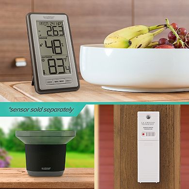 La Crosse Technology Digital Wireless Temperature Station & Indoor Humidity Monitor