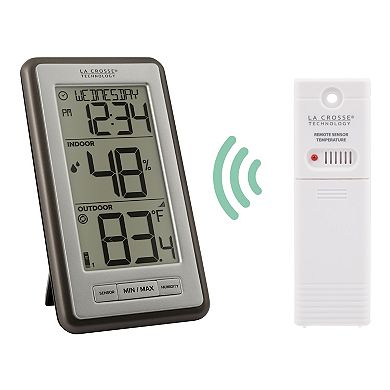 La Crosse Technology Digital Wireless Temperature Station & Indoor Humidity Monitor