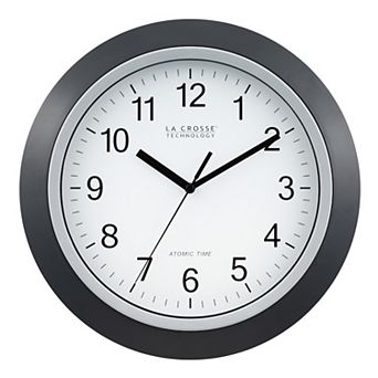 La Crosse Technology Atomic Analog Wall Clock 12 in