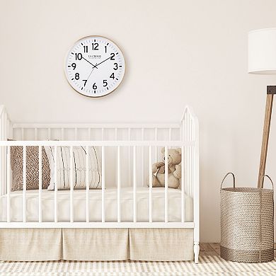 La Crosse Technology 19-Inch Callahan Silent Sweep Analog Quartz Wall Clock