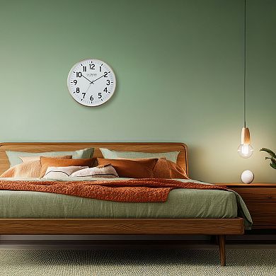 La Crosse Technology 19-Inch Callahan Silent Sweep Analog Quartz Wall Clock