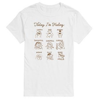 Men's Sesame Street Today I'm Feeling Grid Graphic Tee