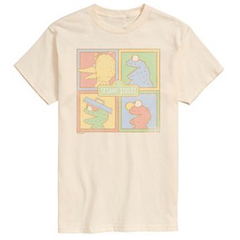 Men's Sesame Street Distressed Graphic Tee