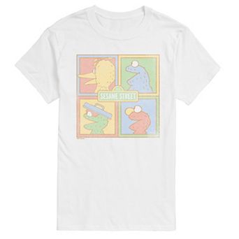 Men's Sesame Street Distressed Graphic Tee