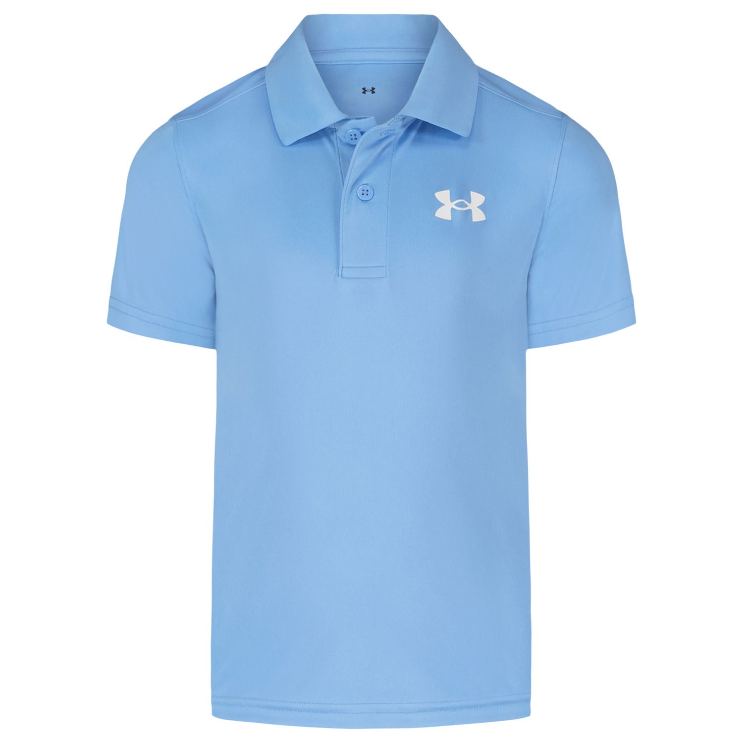 Однотонное поло Under Armour Matchplay для мальчиков 4-7 — фото 1