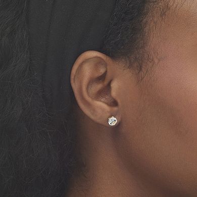 PalmBeach Jewelry 1.96 TCW Cubic Zirconia Goldtone Stud Earrings