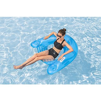 H2OGO! Sit 'N Ease Inflatable Pool Chair Lounge - Styles May Vary