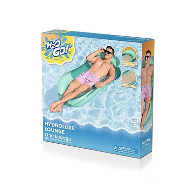 H2OGO! HydroLuxe Floating Pool Lounge Float