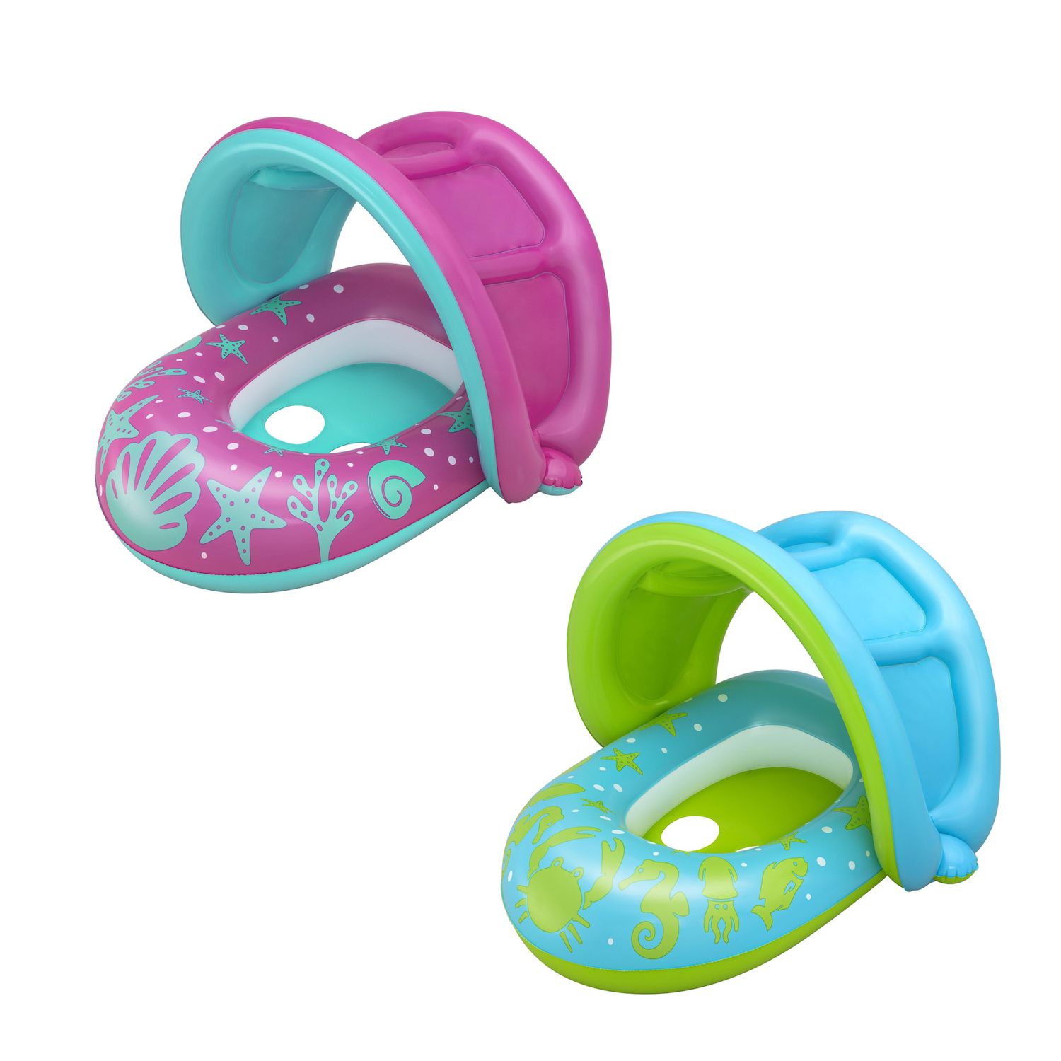 Детские игрушки H2OGO! H2OGO! Splash Star Inflatable Shaded Baby Boat Float - Styles May Vary