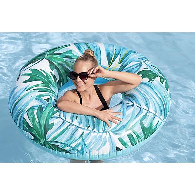 H2OGO! Tropical Palms Inflatable Swim Tube