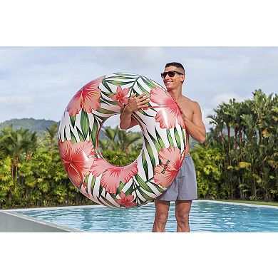H2OGO! Tropical Palms Inflatable Swim Tube