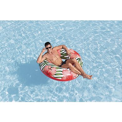 H2OGO! Tropical Palms Inflatable Swim Tube