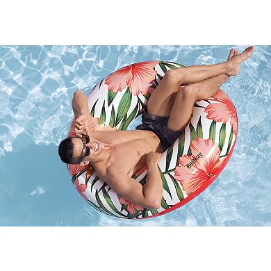 H2OGO! Tropical Palms Inflatable Swim Tube