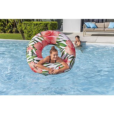 H2OGO! Tropical Palms Inflatable Swim Tube