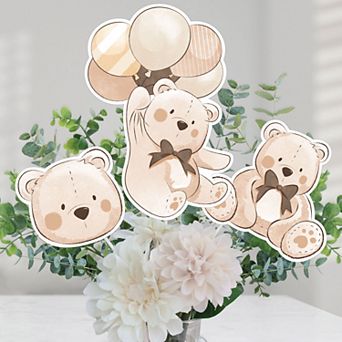 Big Dot of Happiness We Can Bearly Wait - Teddy Bear Baby Shower Centerpiece