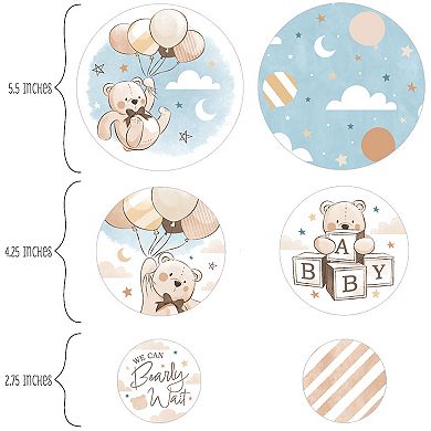 Big Dot of Happiness We Can Bearly Wait Large Confetti - 27 Ct