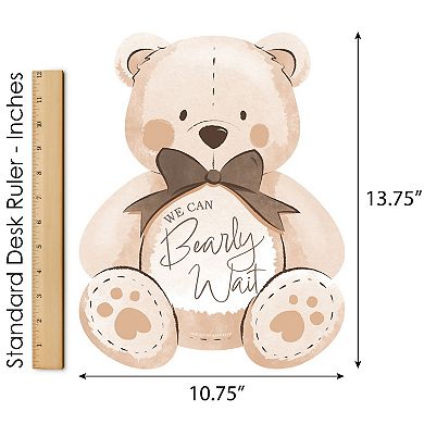 Big Dot of Happiness We Can Bearly Wait Bear Yard Sign - 1 Pc