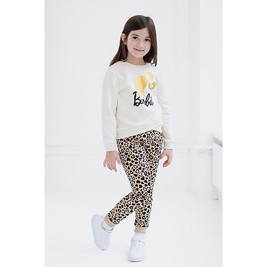 Barbie Fleece Sweatshirt & Pants Set
