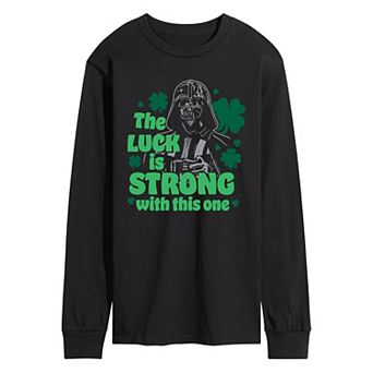 Men's Star Wars Darth Vader Graphic Long Sleeve Graphic Tee
