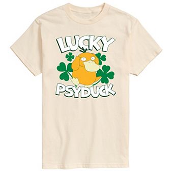 Men's Pokémon Lucky Psyduck Graphic Tee
