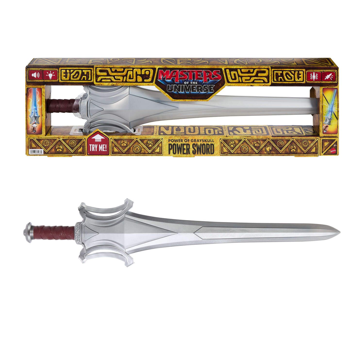 Детские фигурки Mattel Masters of the Universe Power of Grayskull Sword Play Toy — фото 2