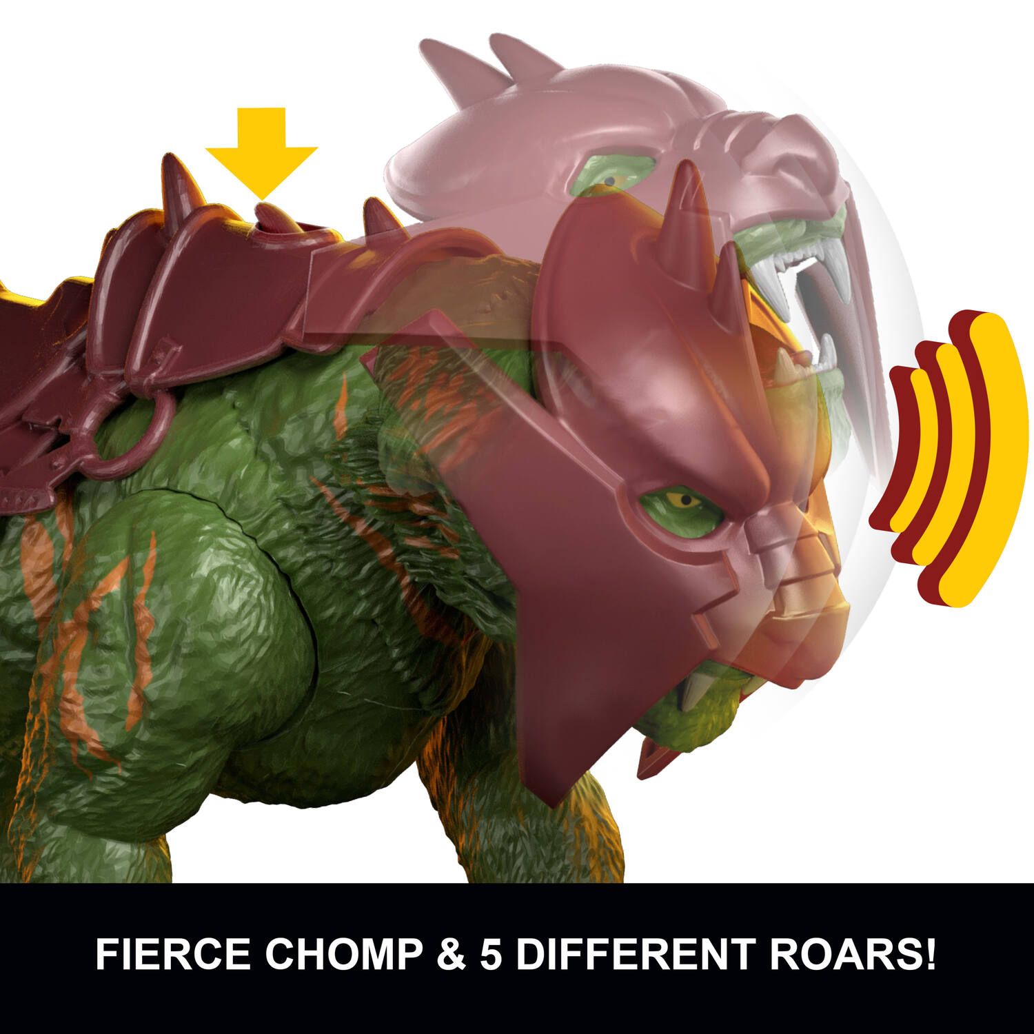 Детская фигурка Mattel Masters of the Universe Battle Cat Creature — фото 6