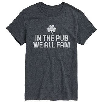 Big & Tall In The Pub We All Fam Graphic Tee