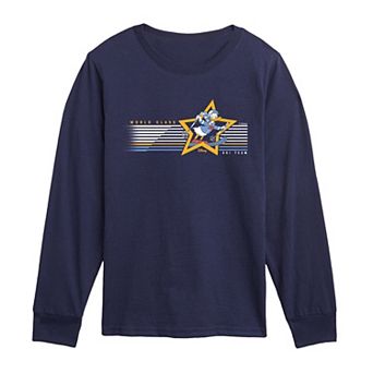 Boys 8-20 Disney's Donald Duck World Class Ski Team Long Sleeve Graphic Tee