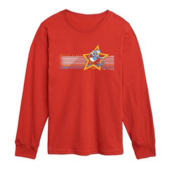 Boys 8-20 Disney's Donald Duck World Class Ski Team Long Sleeve Graphic Tee