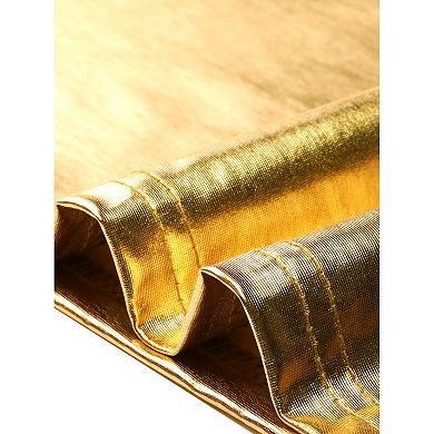 Women's Plus Size Dress Metallic Round Neck Short Sleeve Clubwear Loose Mini T-Shirt Dress