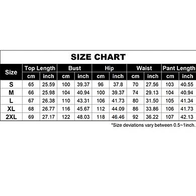 Women's Knit Two-Piece Set Button-Front Cardigan and Drawstring Wide-Leg Pants Loungewear Set