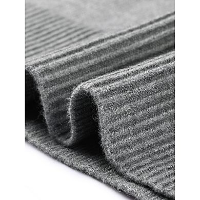 Women's Plus Size Sweaters Long Sleeve Turtleneck Pullover Warm Sweater Tops