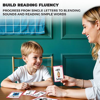 QUOKKA Flash Cards for Kids Speech Therapy Vocabulary Math Phonics