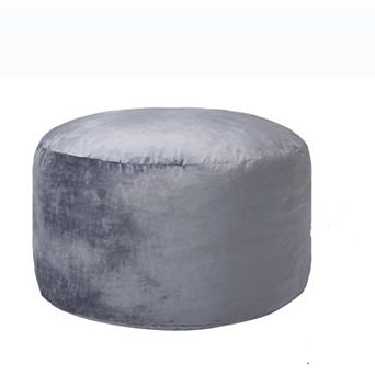 4FtLarge Bean Bag Chair for Adult,Comfy Fluffy Velvet Bean Bag Couch with Memory Foam&Washable Cover