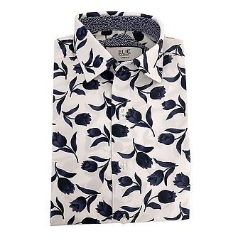 Elie Balleh Boys Slim Fit Floral Button-Down Shirt