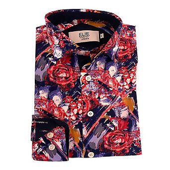 Elie Balleh Boys Slim Fit Paint Splash Shirt