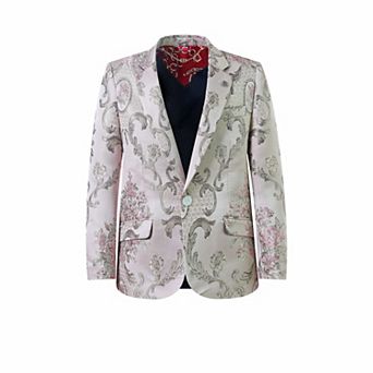 Elie Balleh Boys Slim Fit Modern Sports Coat